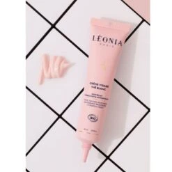Crème Visage Au Thé Blanc -Maria Bonita Boutique Leonia creme visage 30ml texture